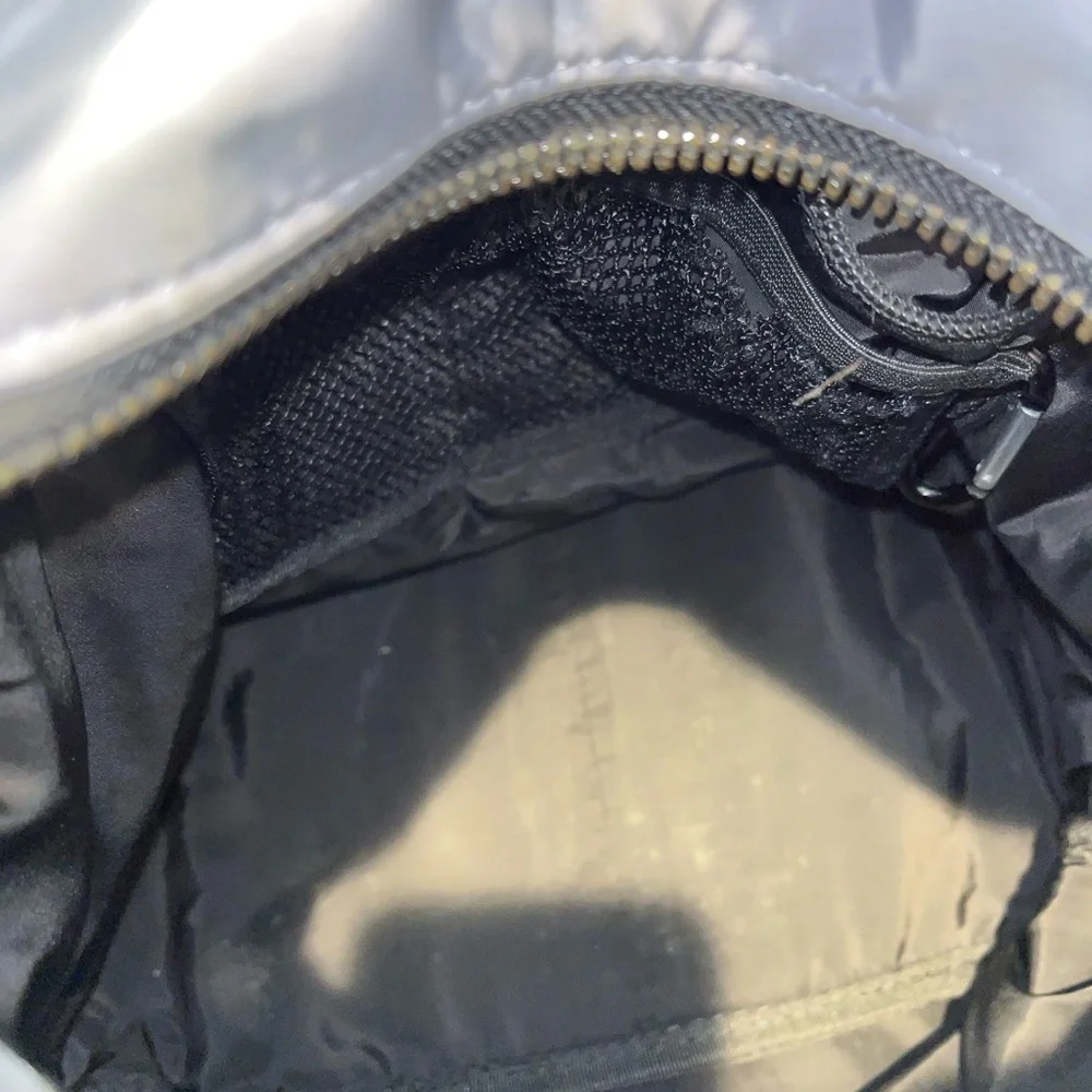 Athleta light gray backpack